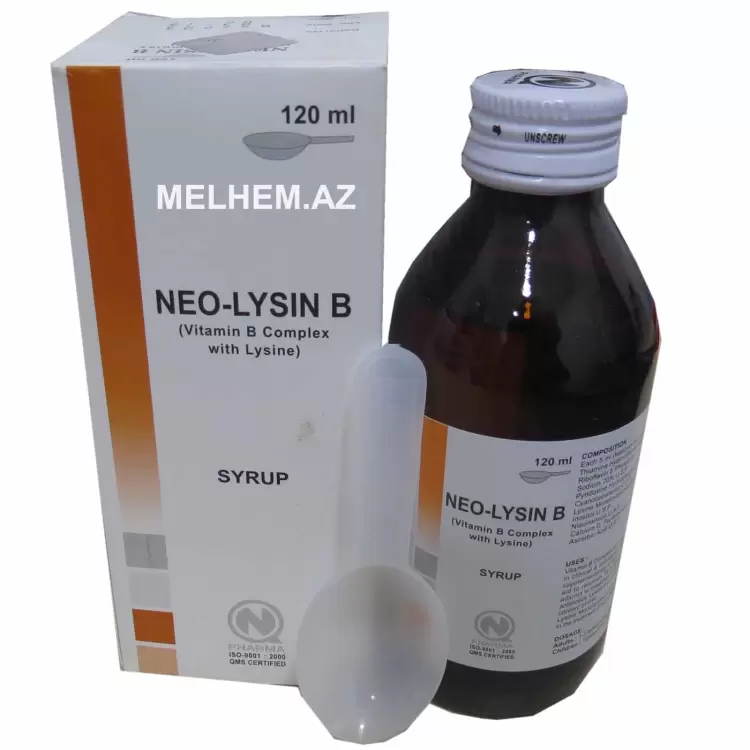 NEO-LİSİN B 120 ML (ŞƏRBƏT)